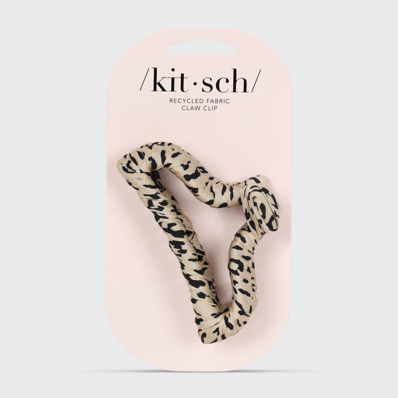 6592-SatinWrappedClawClip-Hair-Leopard