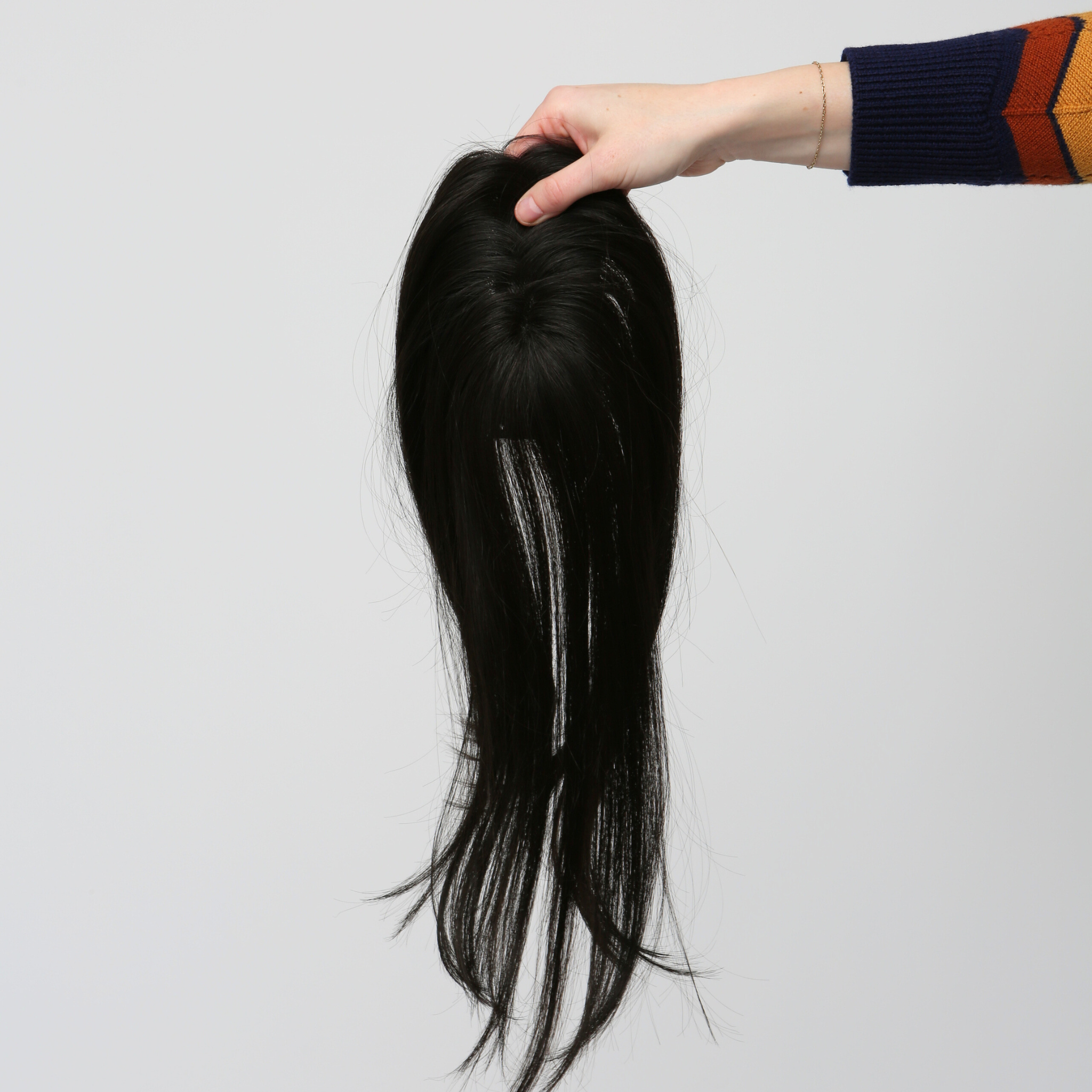 Clio 12 L | Remy Human Hair Topper (Hand-Tied)