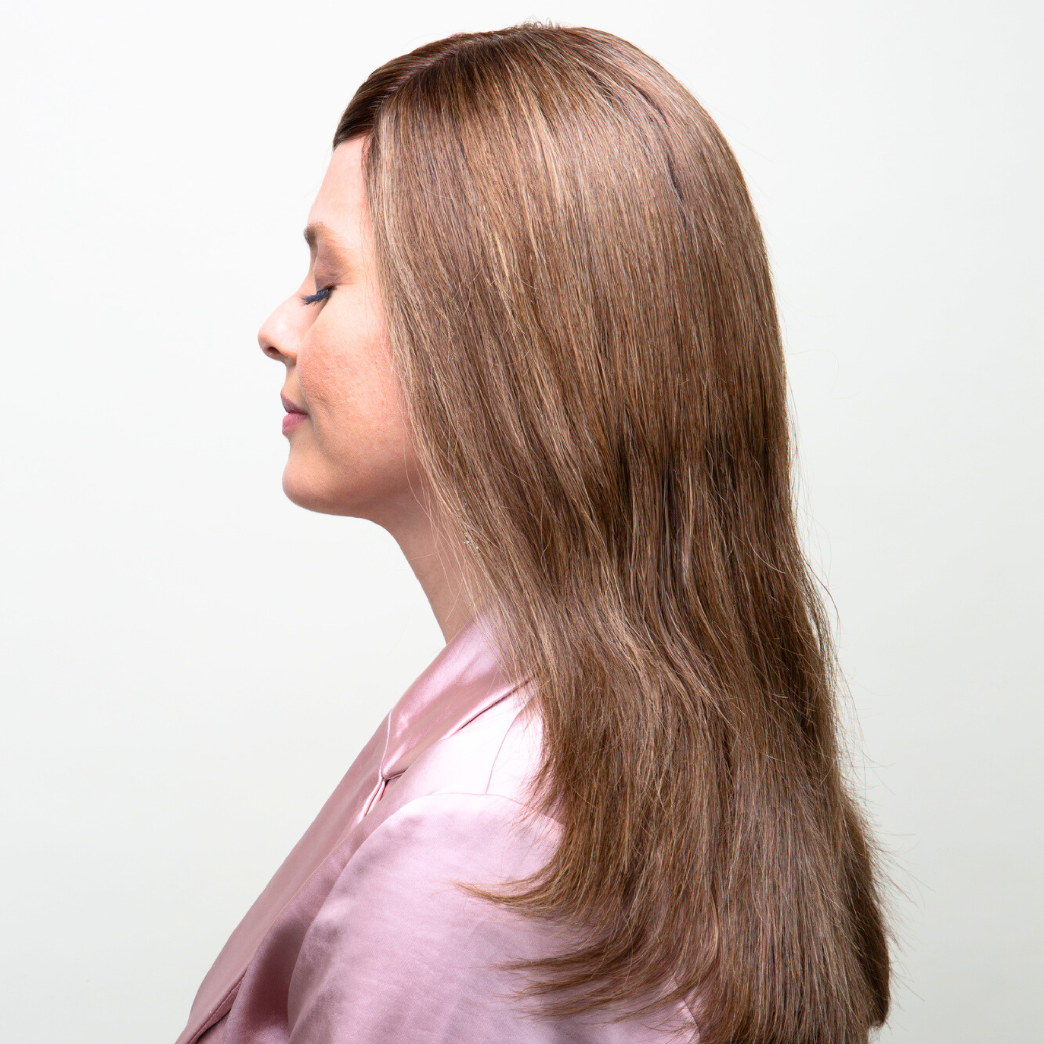 Clio 14 L | Hand-Tied Synthetic Hair Topper (Heat-Friendly)