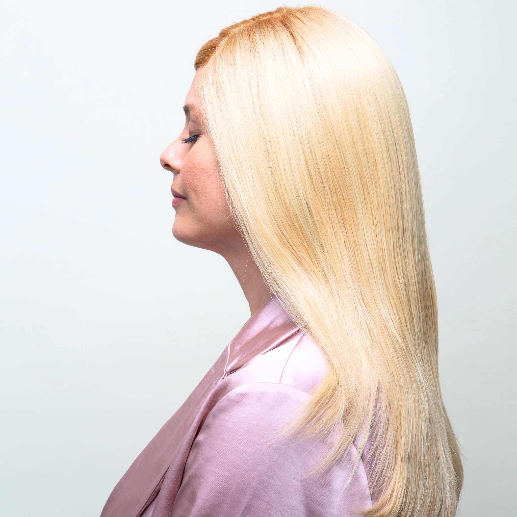Clio 14 L | Hand-Tied Synthetic Hair Topper (Heat-Friendly)