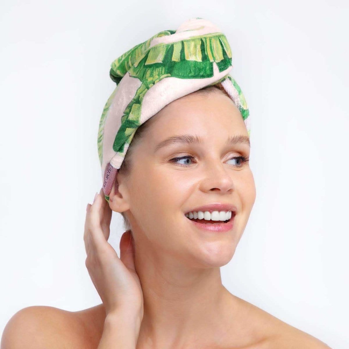 microfiber-hair-towel-palm-print