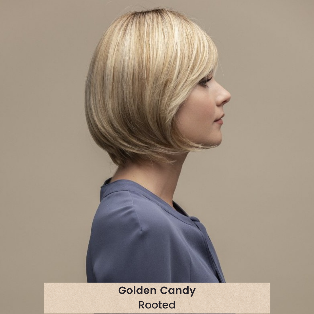 Lucy | Synthetic Hair Lace Front Wig (Mono-Top) model photo 6