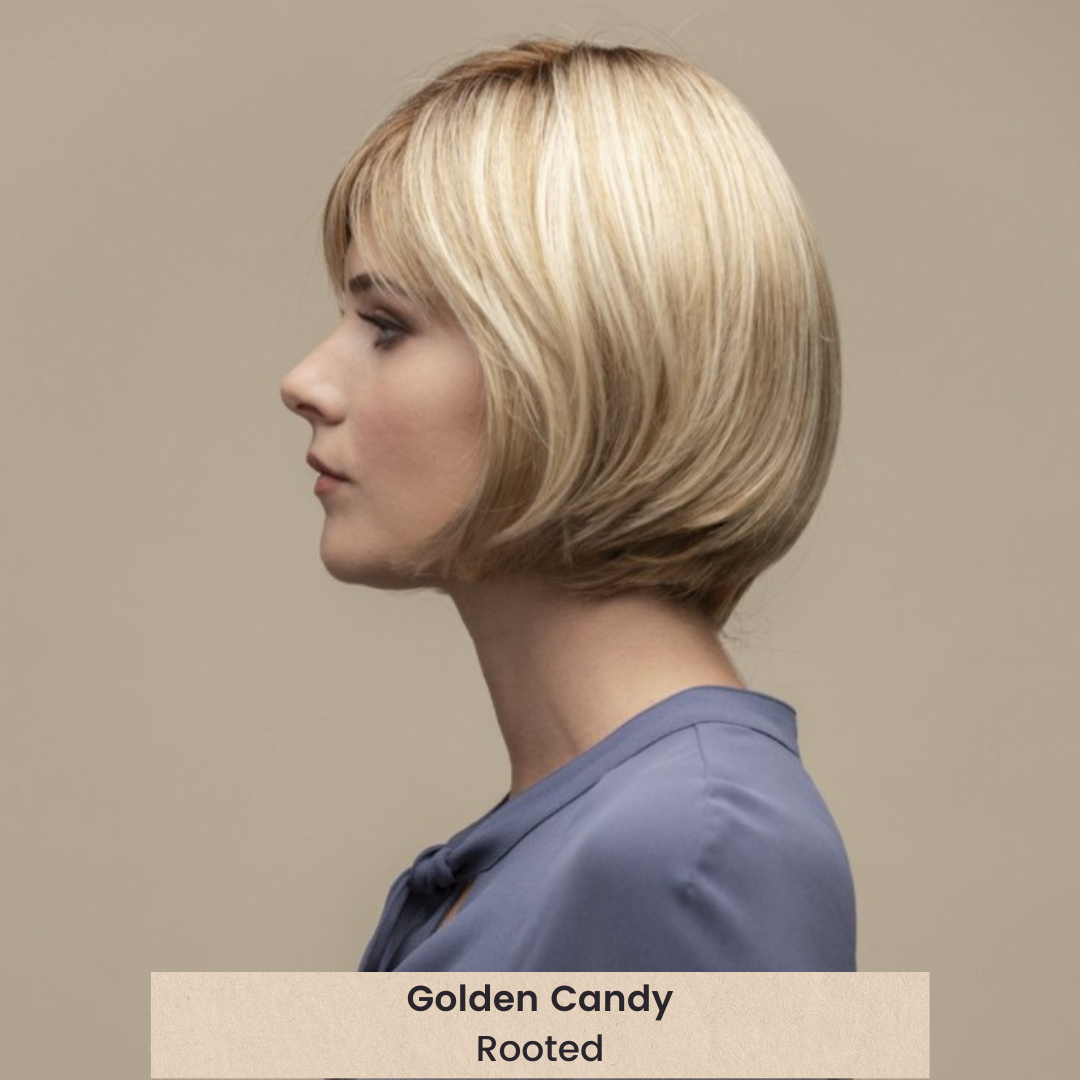 Lucy | Synthetic Hair Lace Front Wig (Mono-Top) model photo 2