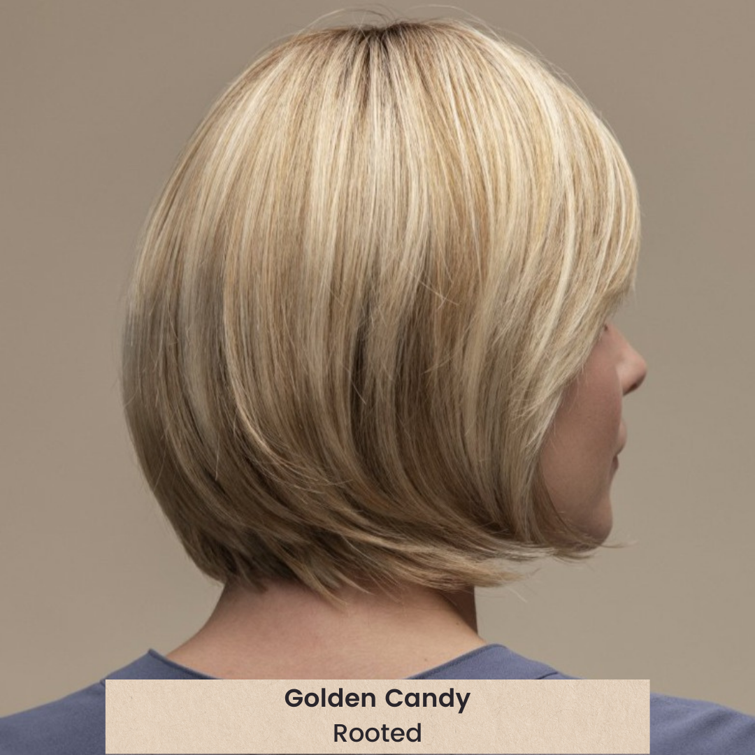 Lucy | Synthetic Hair Lace Front Wig (Mono-Top) model photo 4