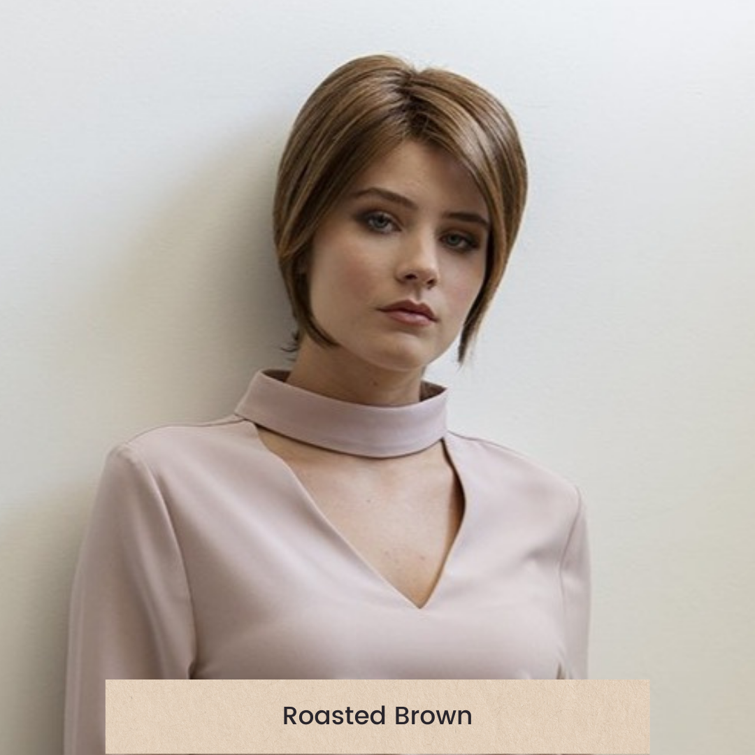 Posh | Synthetic Hair Wig (Mono-Crown)(Machine-Made) model photo 4
