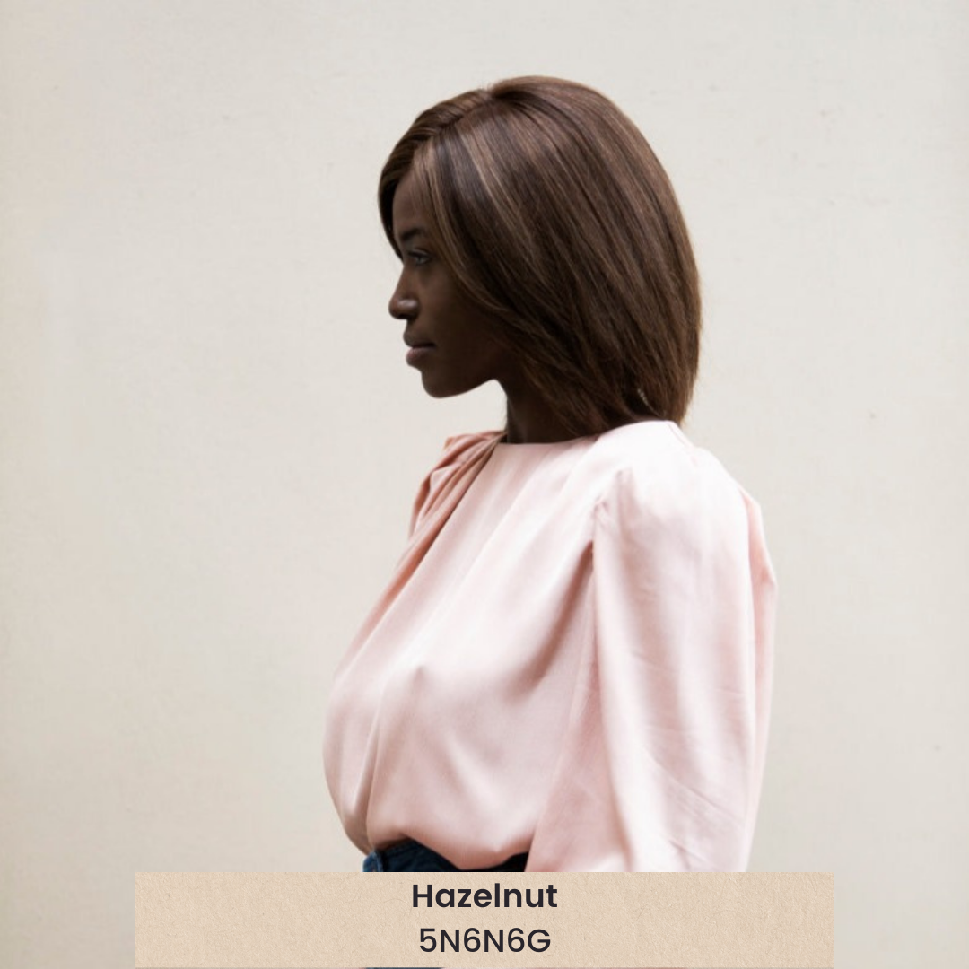 Hera 8 | Remy Human Hair Lace Front Wig (Hand-Tied) for alopecia from Dimples (Brittany photo 4)