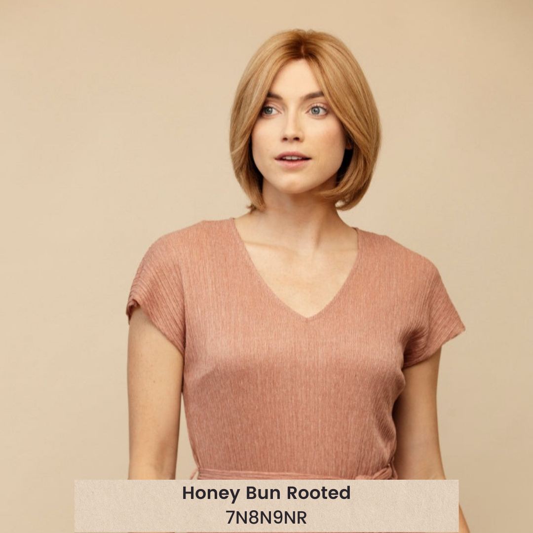 Hera 8 | Remy Human Hair Lace Front Wig (Hand-Tied) for alopecia from Dimples (model photo 2)