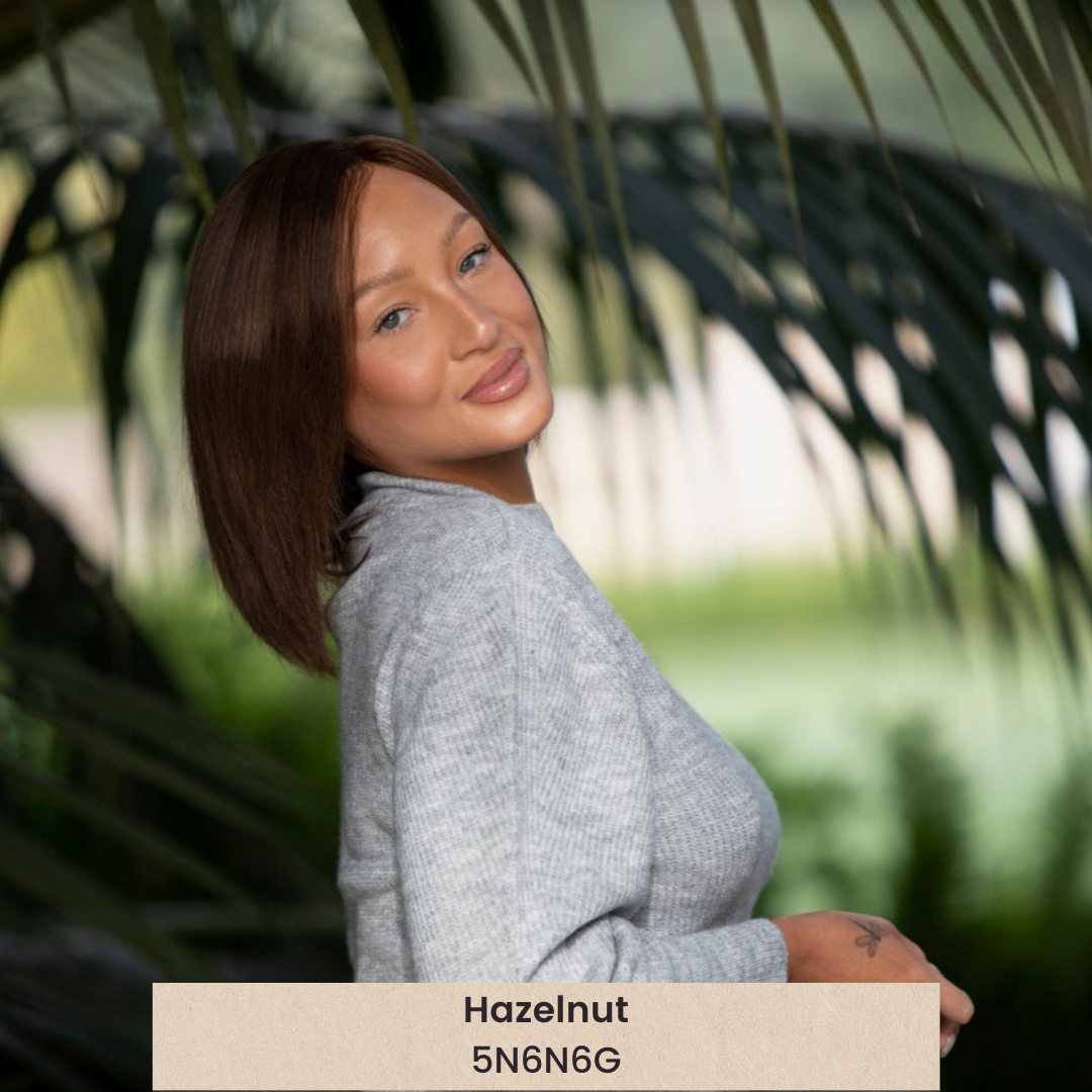 Hera 8 | Remy Human Hair Lace Front Wig (Hand-Tied) for alopecia from Dimples (Jeanna photo 4)