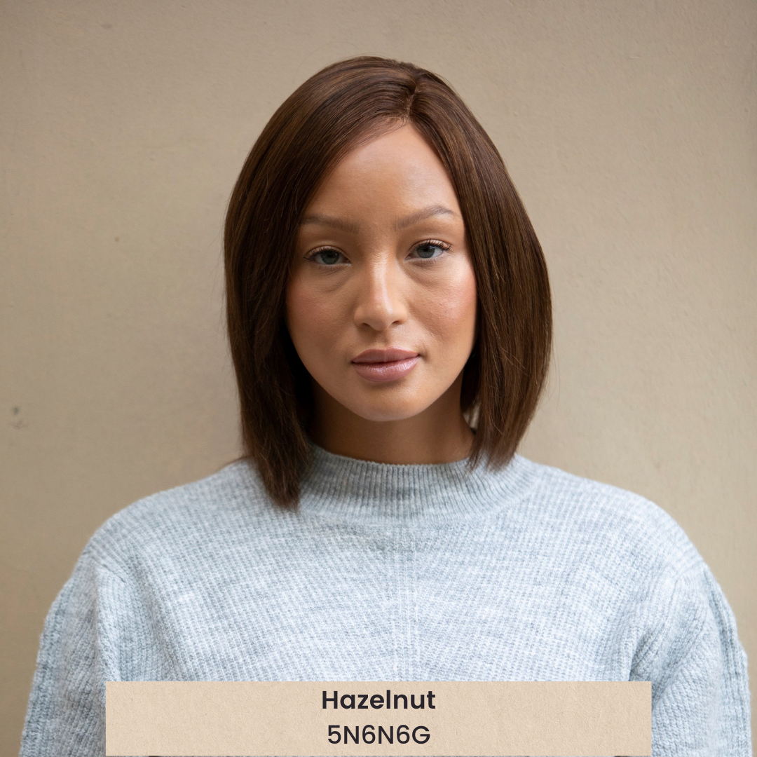 Hera 8 | Remy Human Hair Lace Front Wig (Hand-Tied) for alopecia from Dimples (Jeanna photo 1)