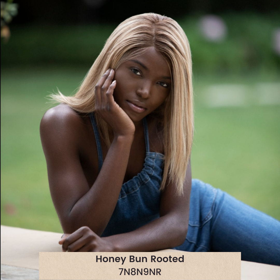 Hera 19 | Remy Human Hair Lace Front Wig (Hand-Tied) for alopecia from Dimples (Britanny photo 1)