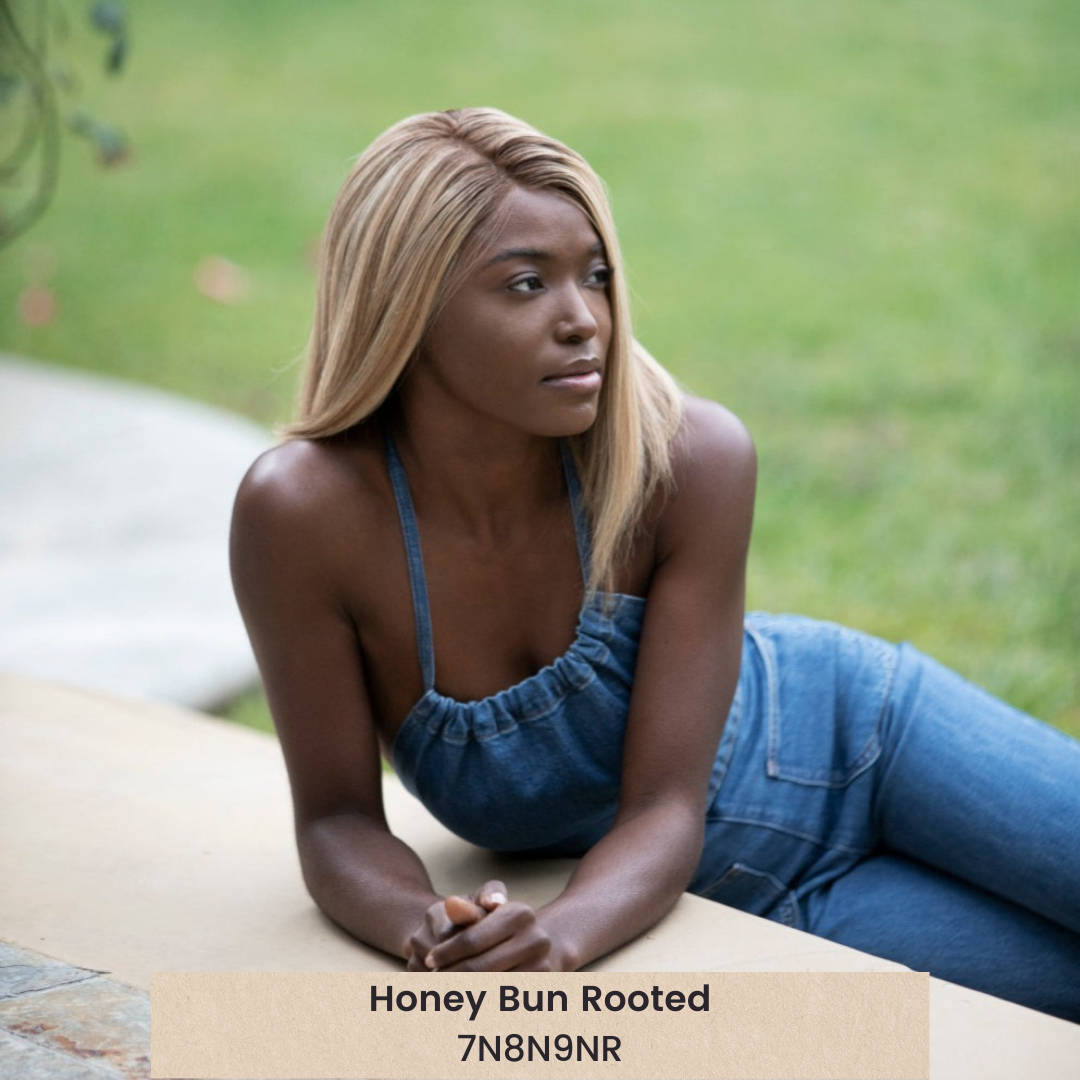 Hera 19 | Remy Human Hair Lace Front Wig (Hand-Tied) for alopecia from Dimples (Britanny photo 3)