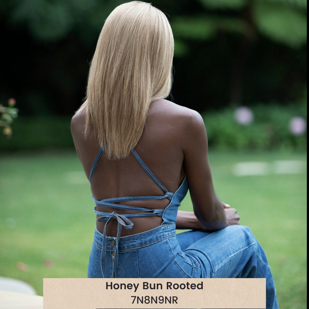 Hera 19 | Remy Human Hair Lace Front Wig (Hand-Tied) for alopecia from Dimples (Britanny photo 4)