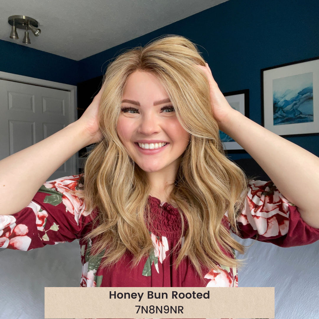 Hera 19 | Remy Human Hair Lace Front Wig (Hand-Tied) for alopecia from Dimples (Marcy photo 2)