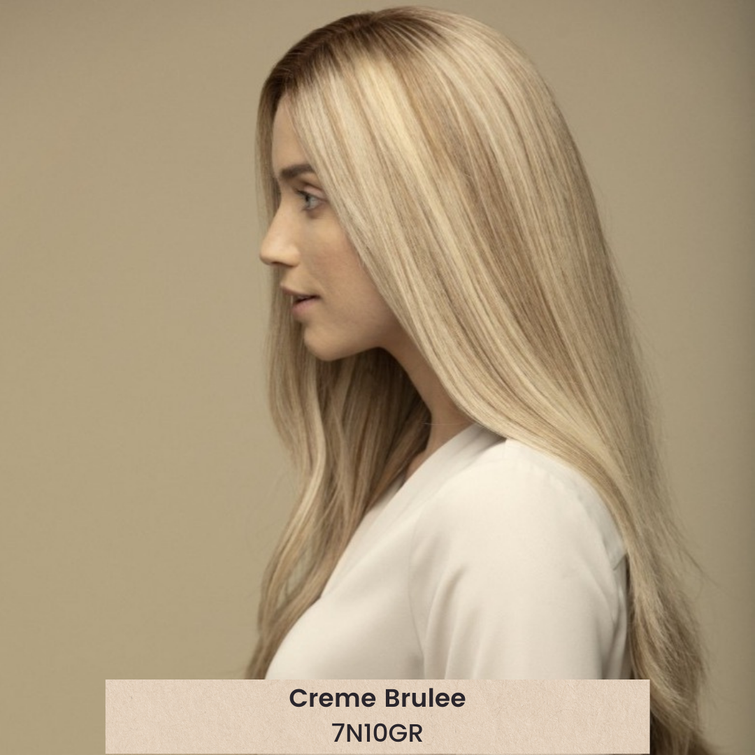Hera 23 | Remy Human Hair Lace Front Wig (Hand-Tied) for alopecia from Dimples (Model photo 2)
