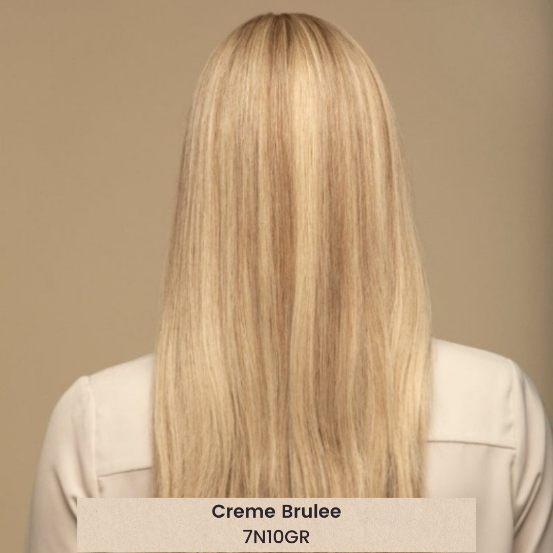 Hera 23 | Remy Human Hair Lace Front Wig (Hand-Tied) for alopecia from Dimples (Model photo 3)