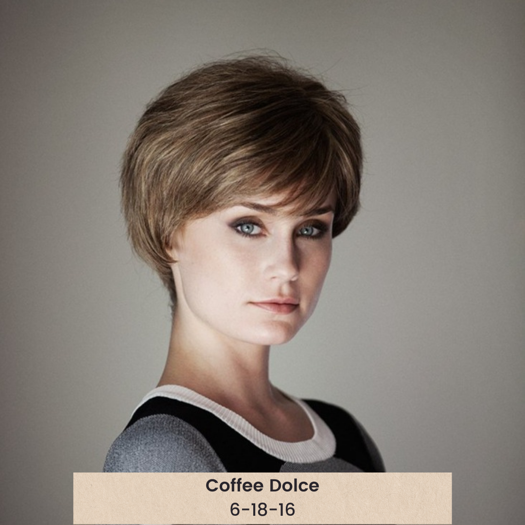 Hope ST | Remy Human Hair Lace Front Wig (Hand-Tied) for alopecia from Dimples (model photo 3)