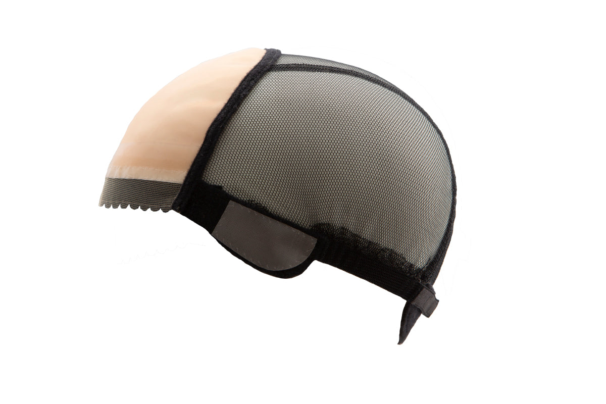 Wig cap of Hera 19 | Remy Human Hair LacHera 19 | Remy Human Hair Lace Front Wig (Hand-Tied) for alopecia from Dimplese Front Wig (Hand-Tied) Wig cap