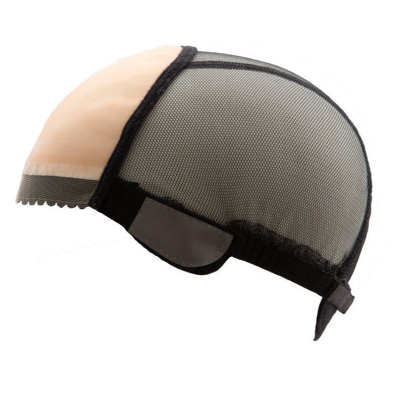 Wig cap of Hera 8 | Remy Human Hair Lace Front Wig (Hand-Tied) for alopecia from Dimples