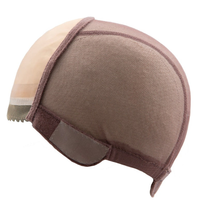 Wig cap of Hera 8 | Remy Human Hair Lace Front Wig (Hand-Tied) for alopecia from Dimples