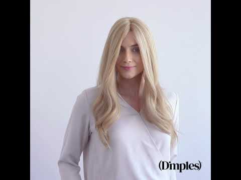 Hera 23 | Remy Human Hair Lace Front Wig (Hand-Tied) Short Video Almond Cookie Hair Color