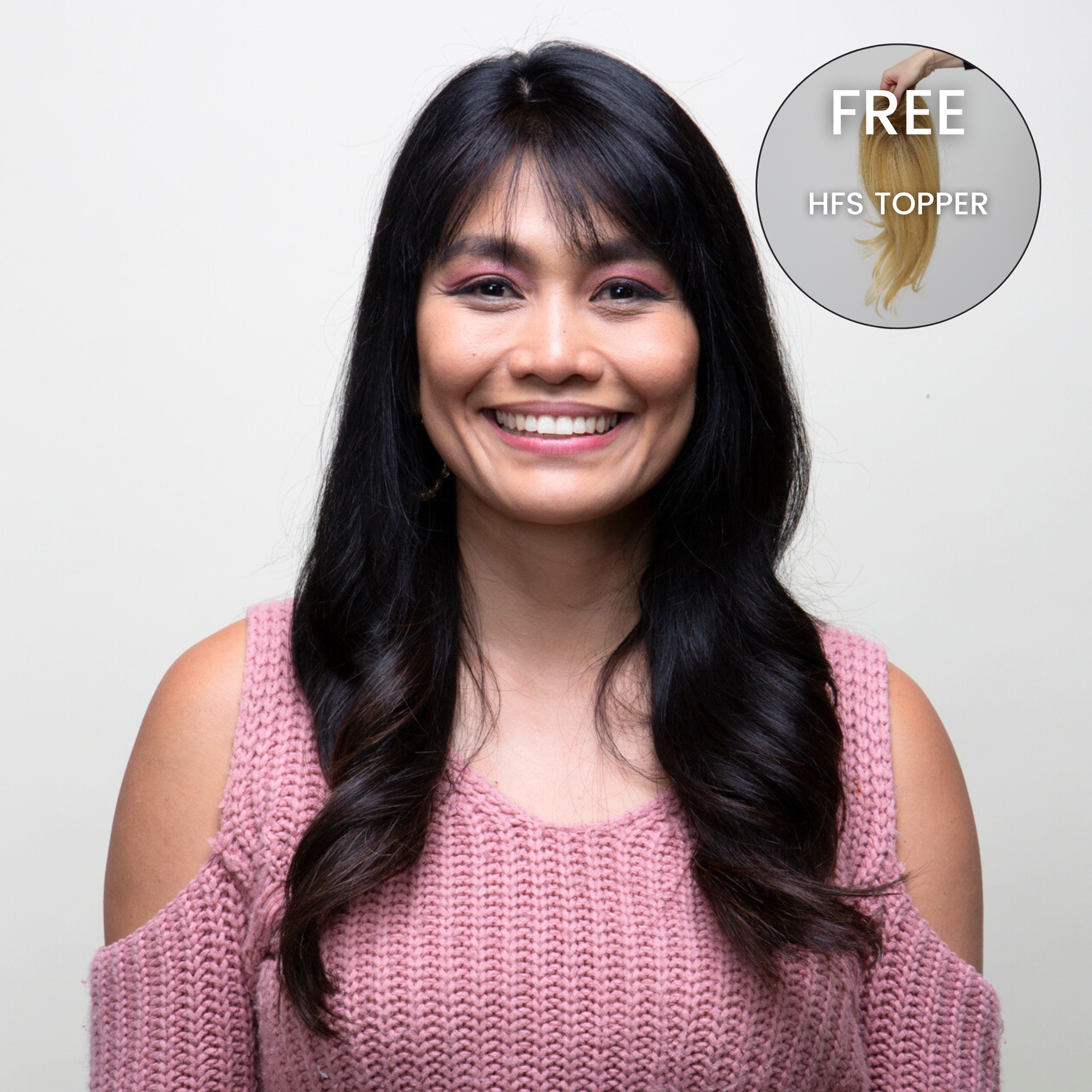 Clio 16 M French | Remy Human Hair Topper (Hand-Made)
