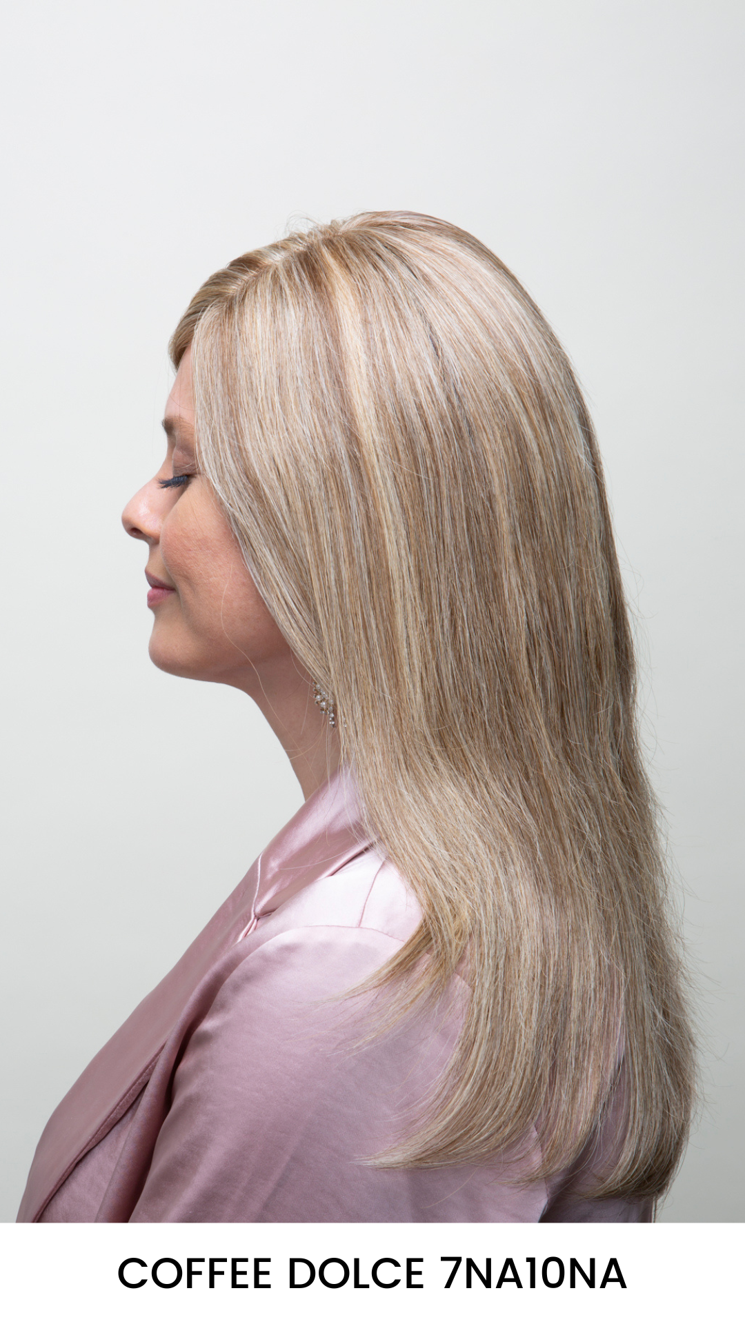 Clio 18 M | Heat Friendly Synthetic Hair Topper (Hand-Tied)